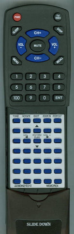 MEMOREX MDF1061WLS Replacement Remote