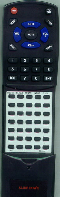 RCA CRK10A1 Replacement Remote