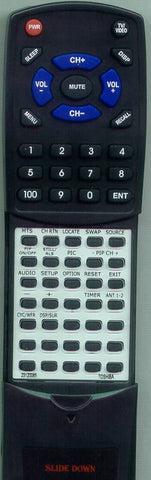 TOSHIBA CN3081B Replacement Remote