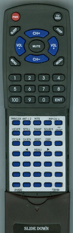 TOSHIBA CT-9557 Replacement Remote