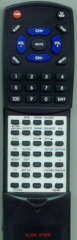 TOSHIBA RT23120463 Replacement Remote