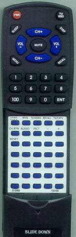 TOSHIBA CF2038 Replacement Remote