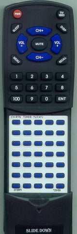 TOSHIBA CT9207 Replacement Remote
