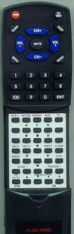 RCA CRK70VHL1 Replacement Remote