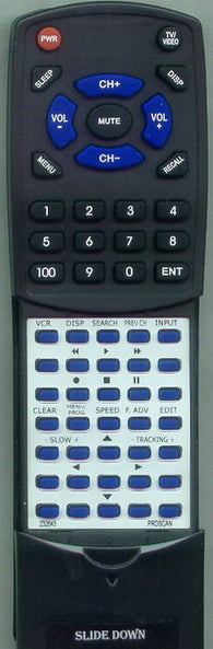 RCA VR911HF Replacement Remote