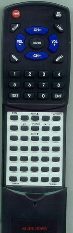 TOSHIBA CE20F10 Replacement Remote