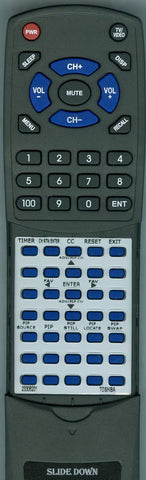TOSHIBA TP71G90 Replacement Remote