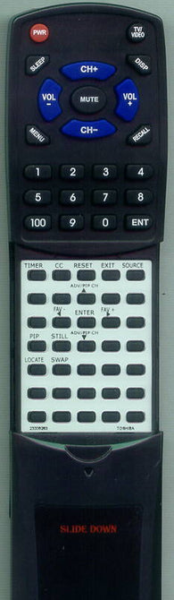 TOSHIBA 50A61 Replacement Remote