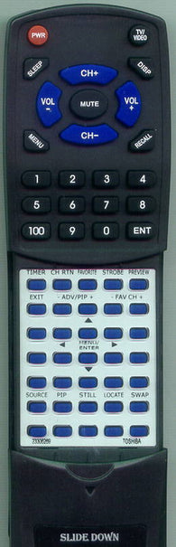 TOSHIBA 43H72 Replacement Remote