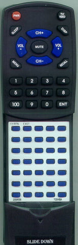 TOSHIBA 27A30 Replacement Remote