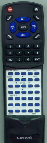 TOSHIBA TLPB2 ULTRA S Replacement Remote