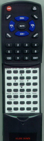 TOSHIBA 52HM84 Replacement Remote