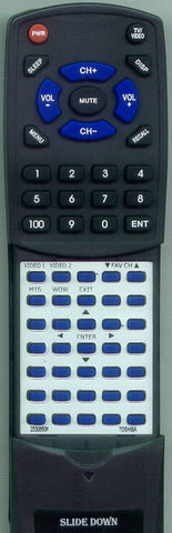 TOSHIBA RT23306506 Replacement Remote