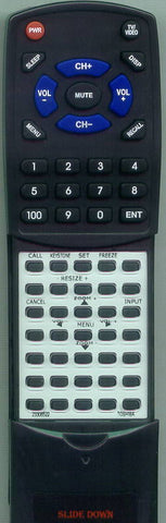 TOSHIBA TLPS70U Replacement Remote