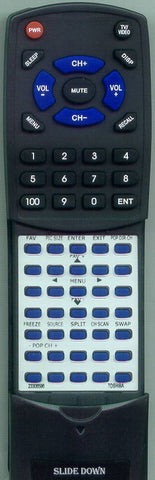 TOSHIBA RT23306596 Replacement Remote
