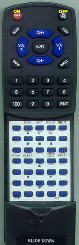 RCA F35670MB Replacement Remote