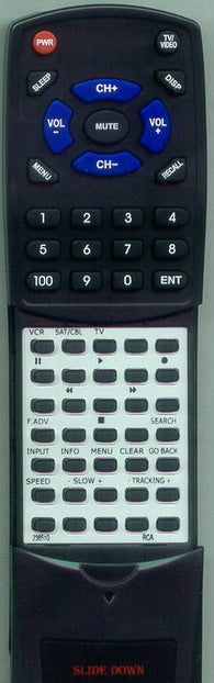 RCA VR349 Replacement Remote