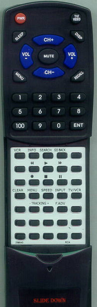 RCA VR645HF Replacement Remote