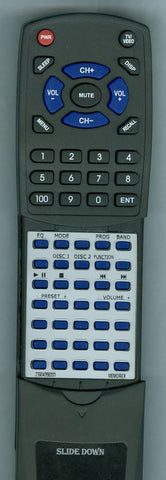 MEMOREX 239-04356-000 Replacement Remote