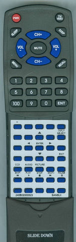SANSUI 240602000523 Replacement Remote
