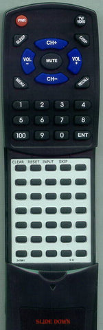 GE RT240961 Replacement Remote