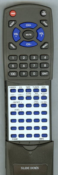 ONKYO 24140446 Replacement Remote