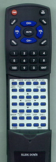 ONKYO 24140482 Replacement Remote