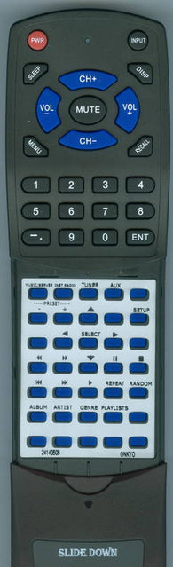 ONKYO RT24140508 Replacement Remote