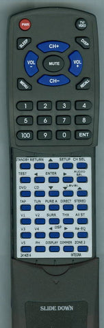 INTEGRA RC 514M Replacement Remote