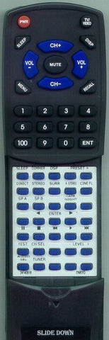ONKYO TXSR502B Replacement Remote