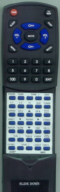 ONKYO TXLR552 Replacement Remote