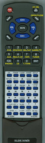 INTEGRAINSERT 24140694 Replacement Remote