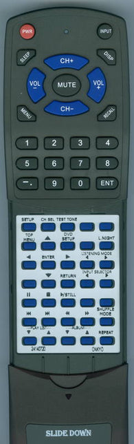 ONKYO RT24140720 Replacement Remote