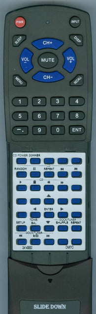 ONKYO RT24140830 Replacement Remote