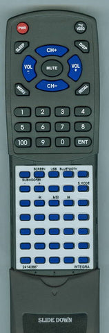 INTEGRA DLB-40.6 Replacement Remote