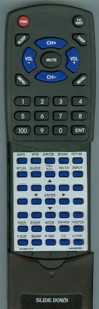 HANNSPREE XVS32 Replacement Remote