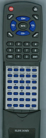PHILIPS 47PFL3704DF7 Replacement Remote