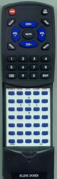 RCA RT247050 Replacement Remote