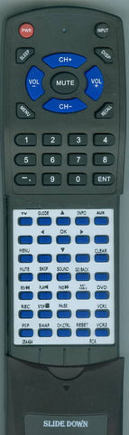 RCA RT254494 Replacement Remote