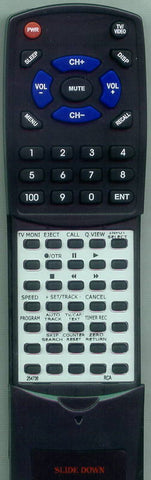 RCA 254736 Replacement Remote