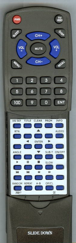GE Replacement Remote Control - Thumbnail 2