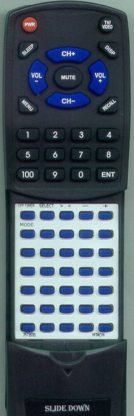 HITACHI RT2573533 Replacement Remote