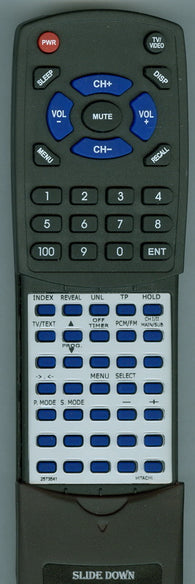 HITACHI RT2573541 Replacement Remote