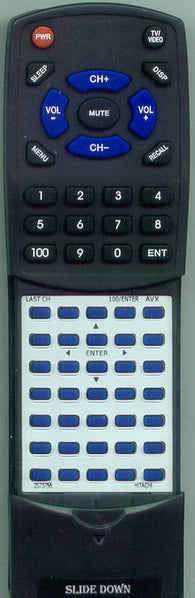 HITACHI RT2573756 Replacement Remote