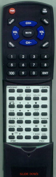 HITACHI RT2573948 Replacement Remote