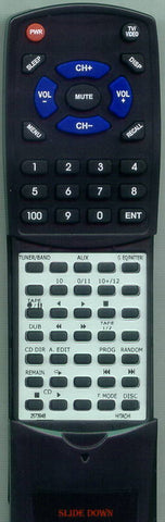 HITACHI RT2573948 Replacement Remote
