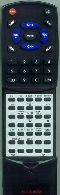 RCA RS2603 Replacement Remote