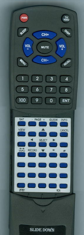 RCA RT252852 Replacement Remote Control - Thumbnail 2