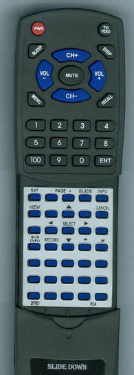 RCA 257801 Replacement Remote