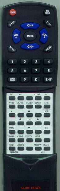 ACER 25.M08V7.006 Replacement Remote